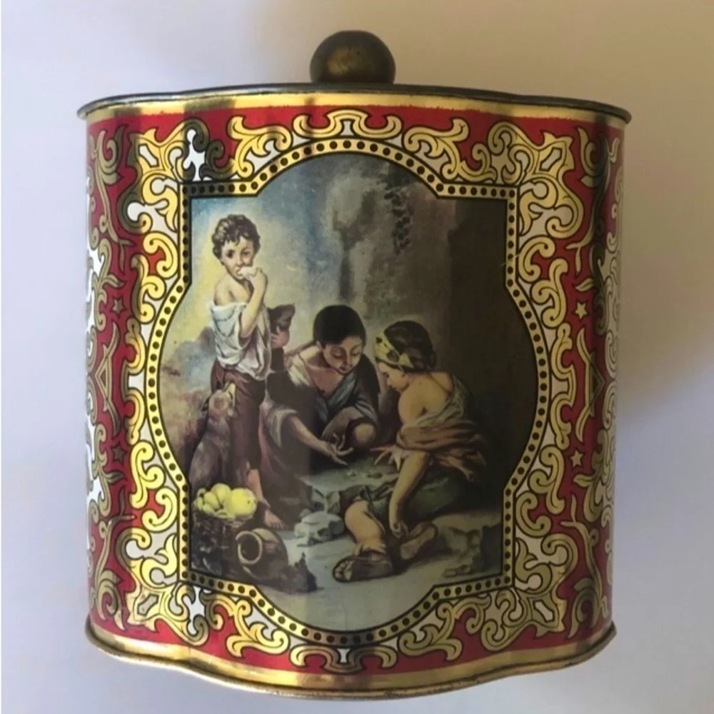 VTG German Tea Tin